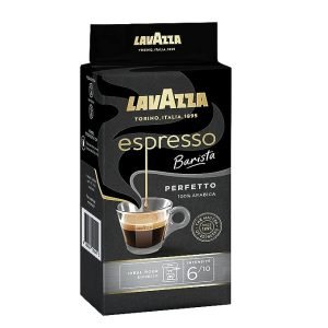 Lavazza Perfetto Espresso, 100% Arabica Ground Coffee Powder